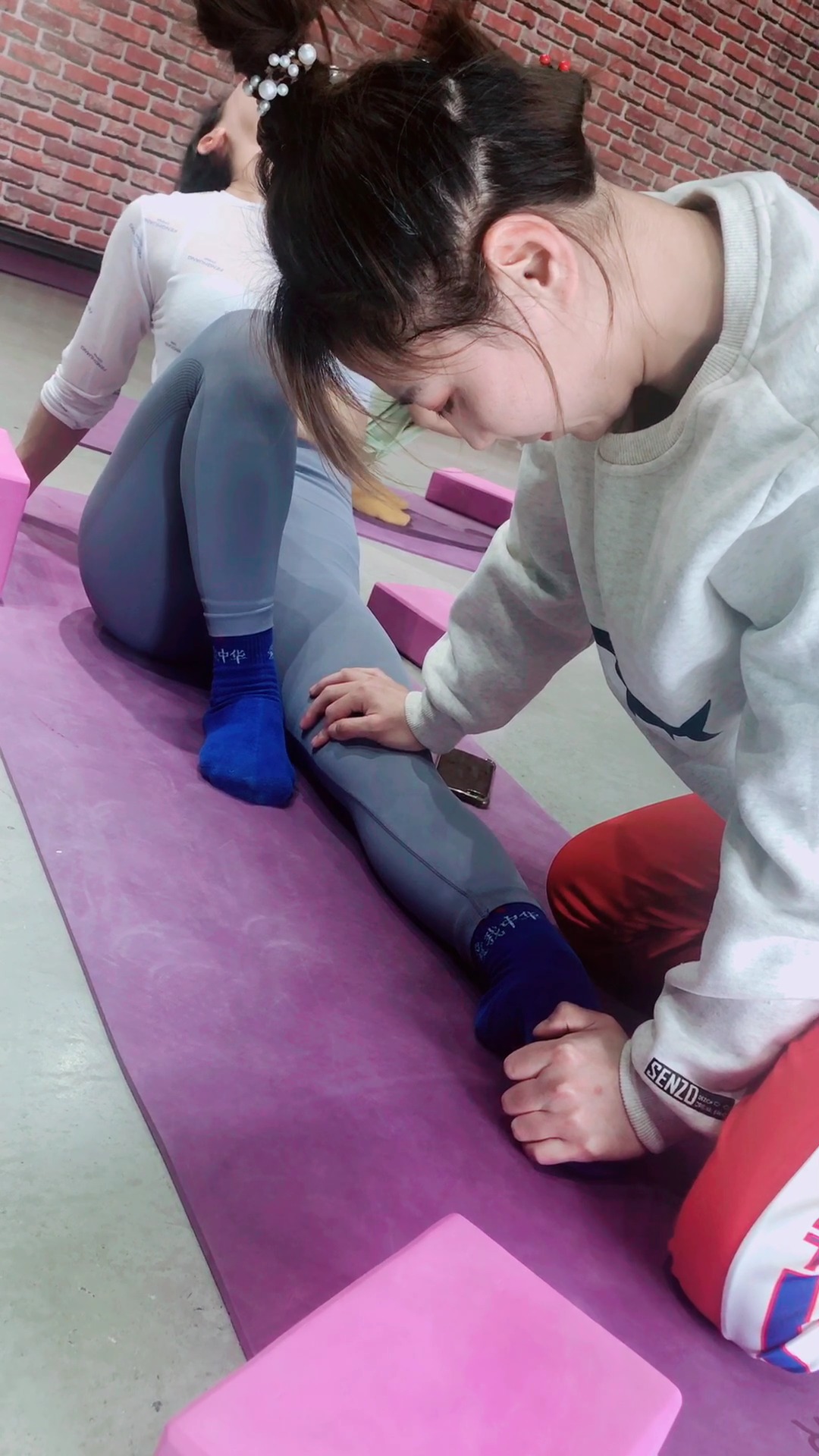 软开#压脚背快哭了