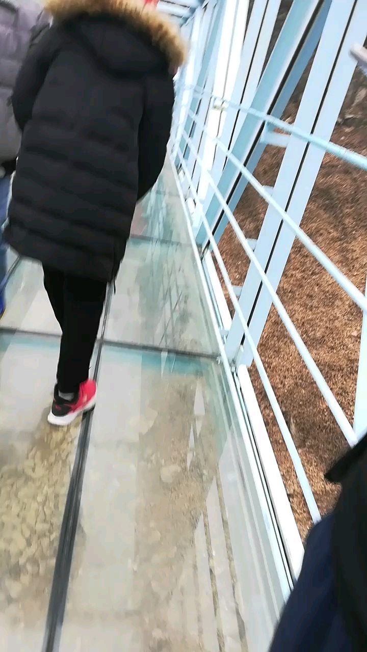 莲花山玻璃栈道