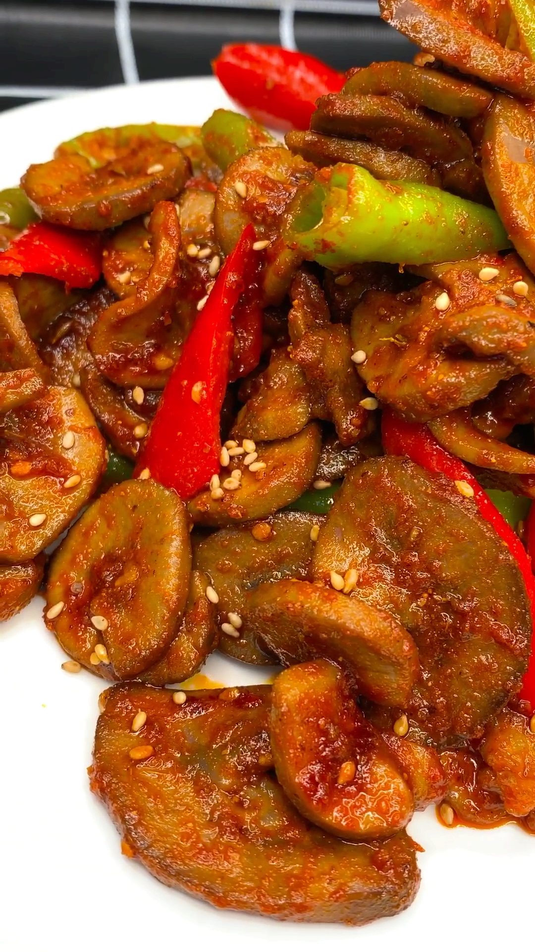 小米哥美食#孜然猪腰