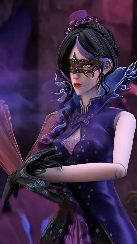 毒夕绯又称毒娘娘,叶罗丽仙境的圣级仙子,灵犀阁主之一 #国漫女神