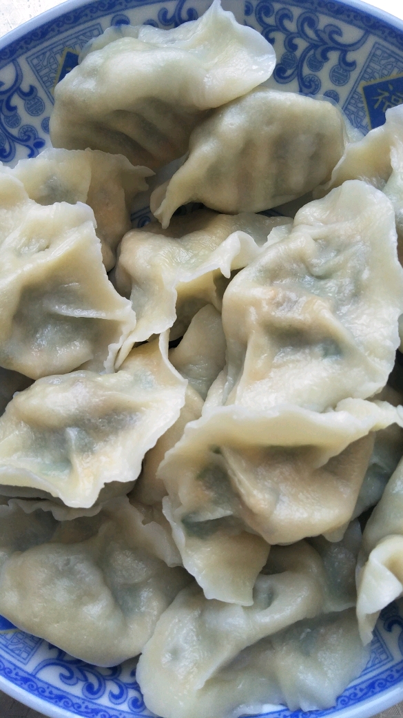 舌尖上的乡村美食#十五吃水饺