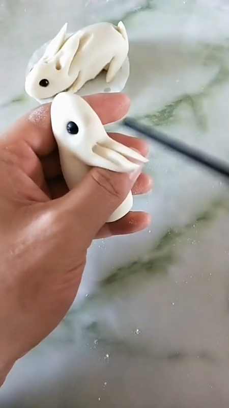 一点一点学面食#这个样的兔子,真的不错!