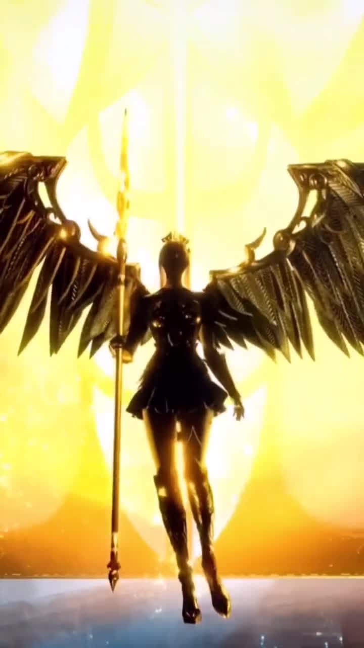 《武庚纪》天使圣王霸气登场,黄金身材让人羡慕