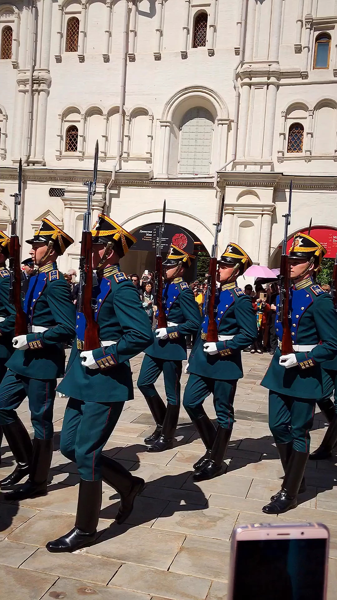 全民小剧场#俄罗斯克里姆林宫仪仗队表演