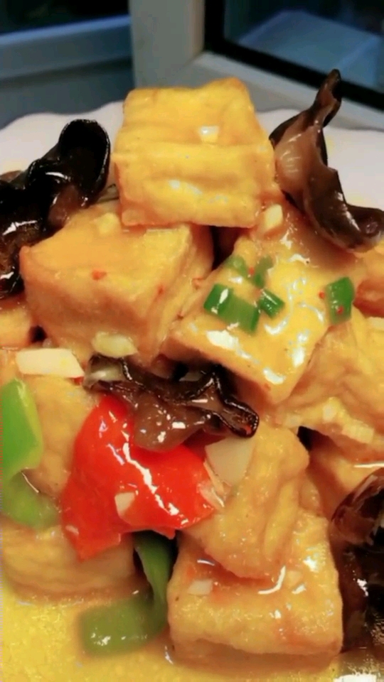 家乡特色美食#东北溜豆腐泡