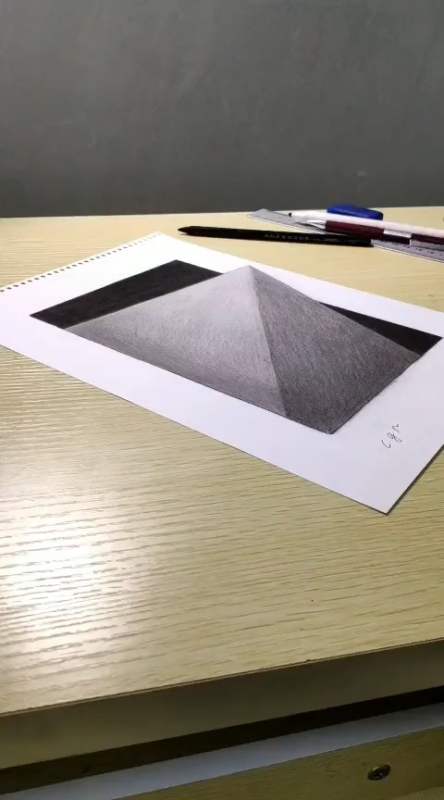 每天一点冷知识#最简单易学的3d立体画看懂没?
