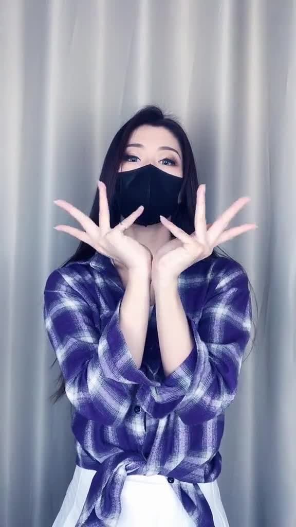 我喜欢紫色你呢?cindy手指舞手势舞大晶风之子o影男