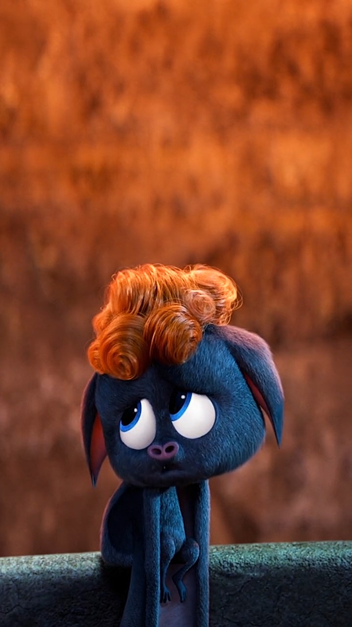 可爱的黄毛蝙蝠来啦#精灵旅社 #动漫全屏视频 #动漫高清60帧