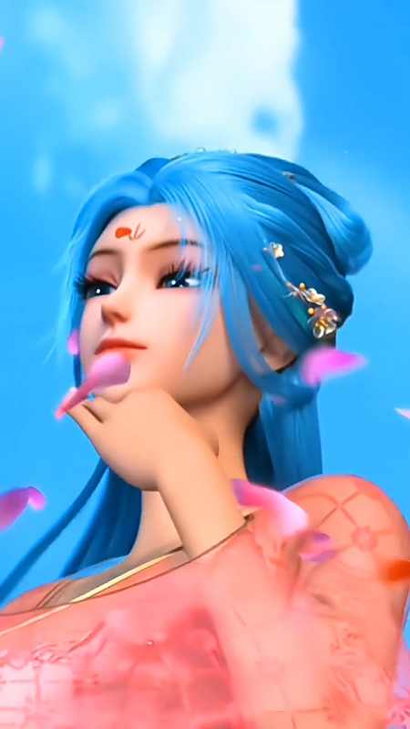 我是大神仙:灵门第一美女,身负鸾凤血脉,高冷傲慢 #国漫女神 #周紫雨