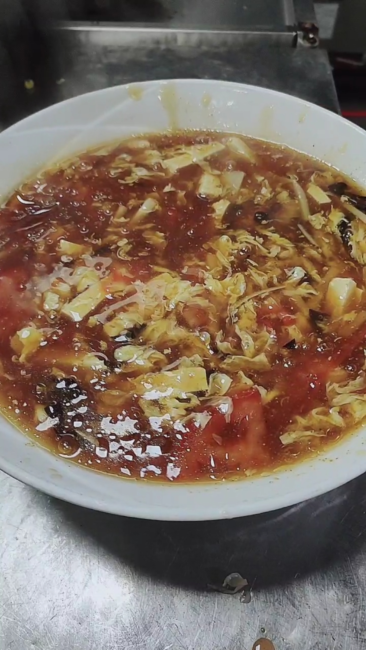 今天吃什么#酸辣蛋花汤做的太漂亮了,还需要香菜点缀吗.