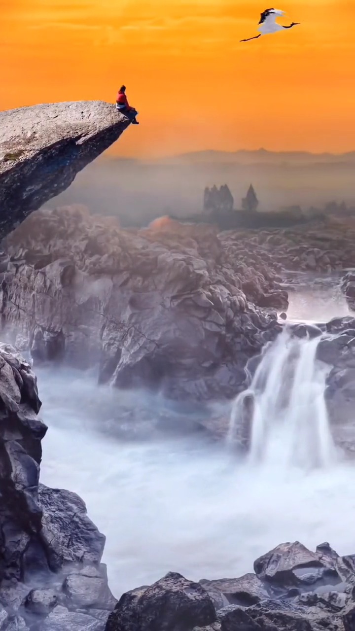 我要上热门#世外仙境山水涧,桃源小院度余年!