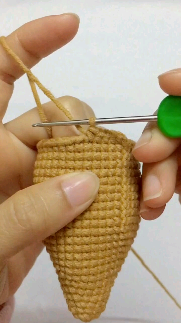 十字短针加针和减针的钩法!