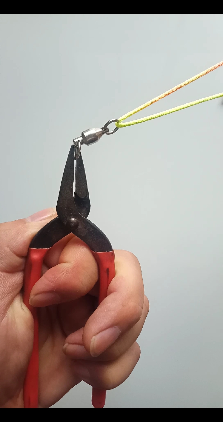 钓鱼初学者的福利,简单易学的连接八字环!