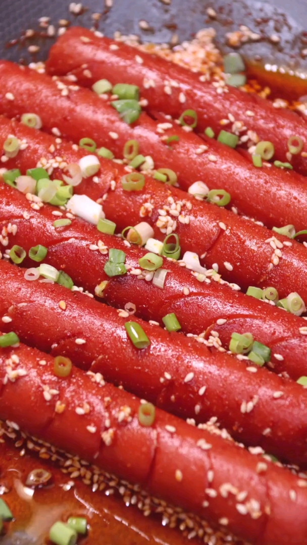 油炸烤肠!给小孩子的美味!