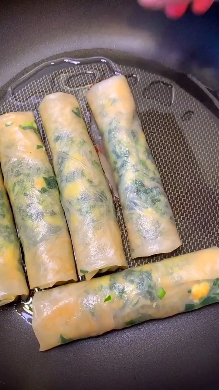 皮薄馅大的韭菜卷教程来了下集