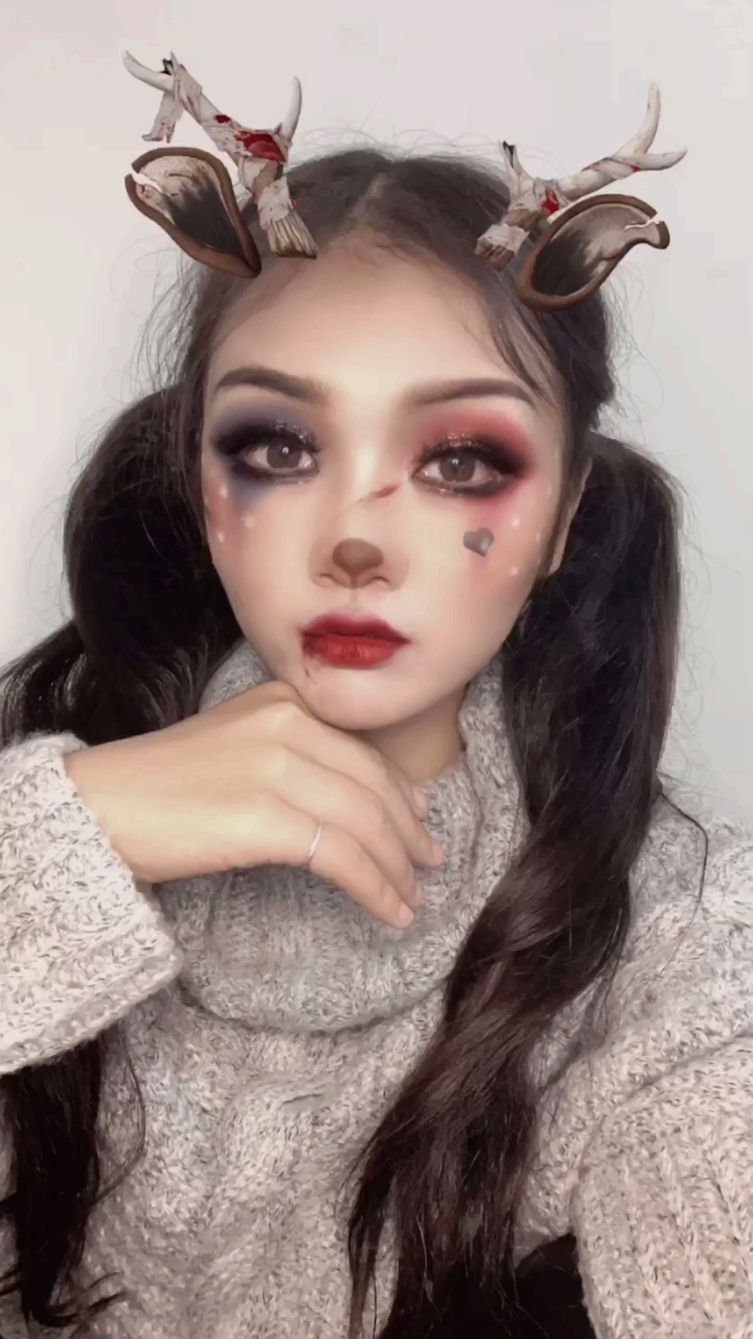 万圣节准备好狂欢了吗?小丑女妆容了解一下