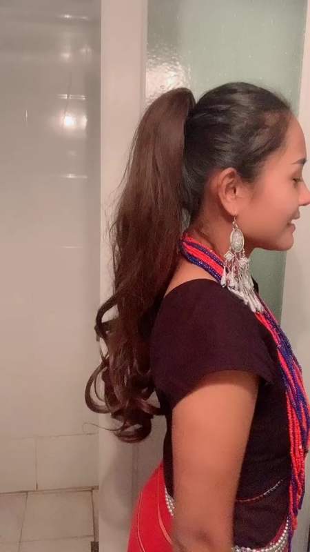 佤族情歌李妮妮佤族姑娘云南民族村