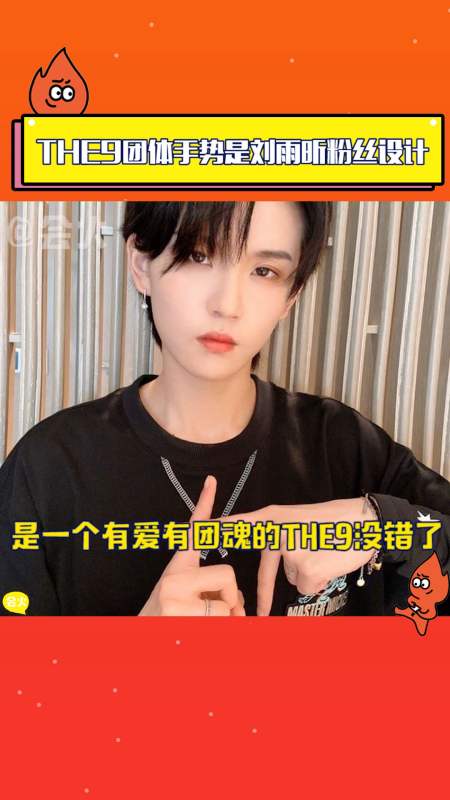 the9的手势是刘雨昕粉丝设计的,是一个有爱且有团魂的女团没错了-度小