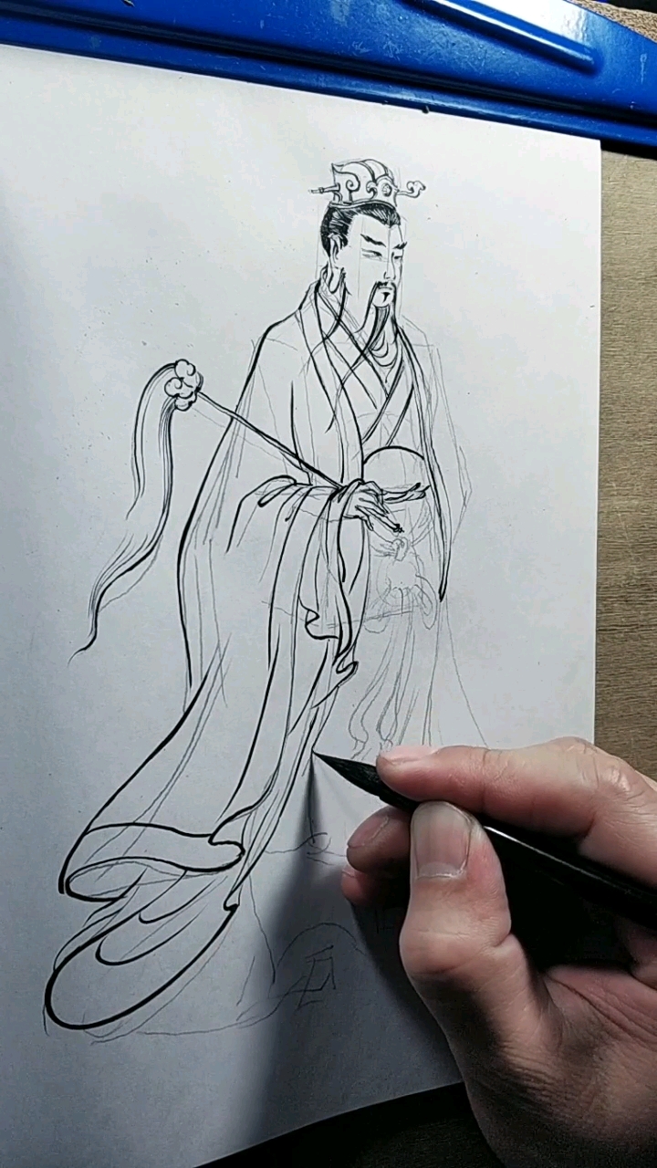 镇元大仙(绘画,玉雕设计,手艺人学画,晟觉)