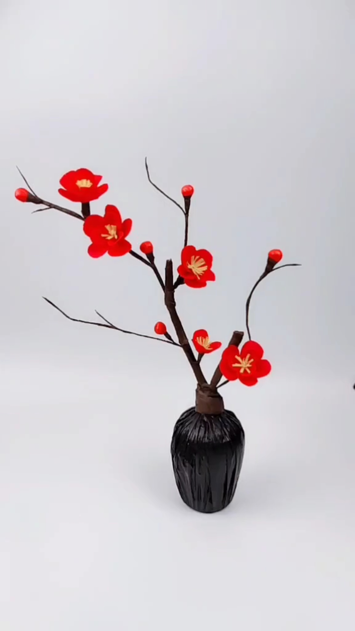 手工制作#不经一番寒彻骨,怎得梅花扑鼻香?只有努力了,才会有收获.