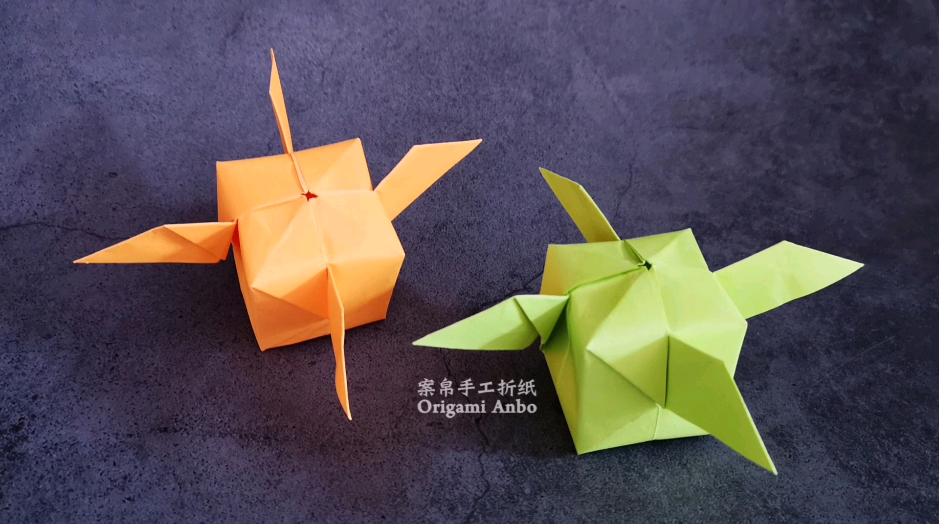 我要上热门#四耳葫芦折纸教程