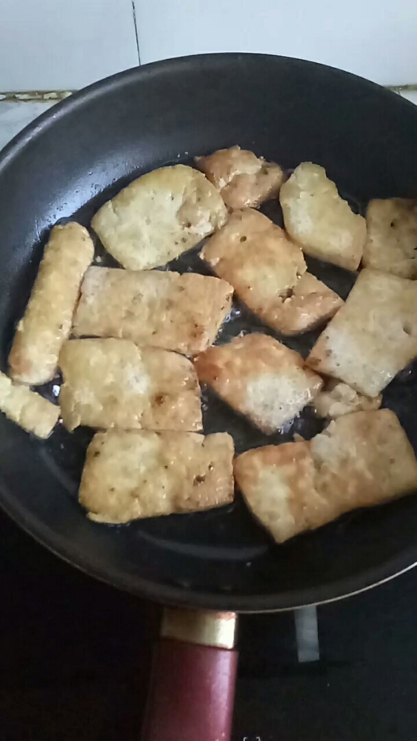 煎豆腐块