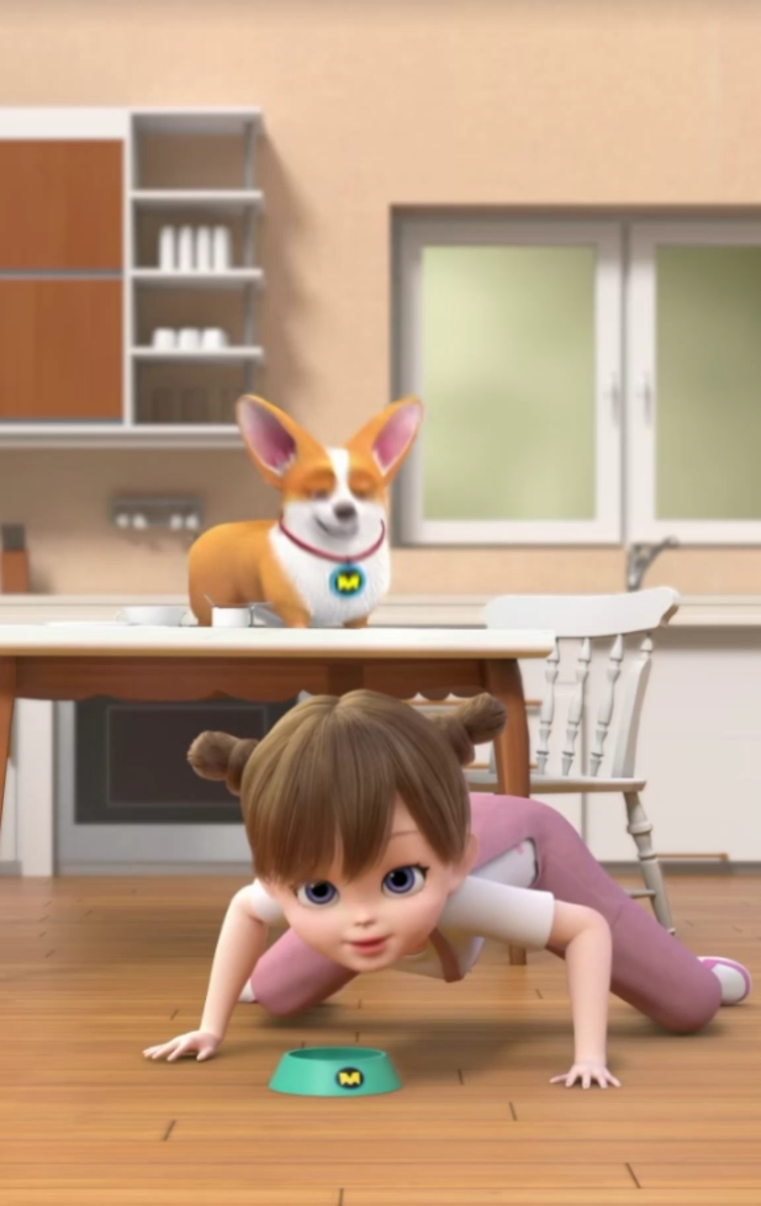 飞狗moco#我和主人真是机智