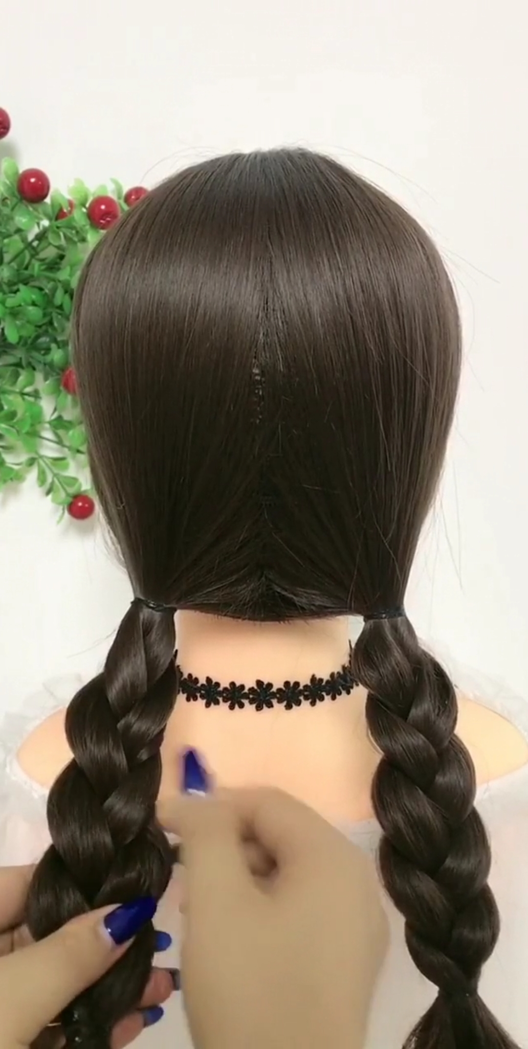 快要憋疯的你#今天给大家分享一款三股辫,简单易学