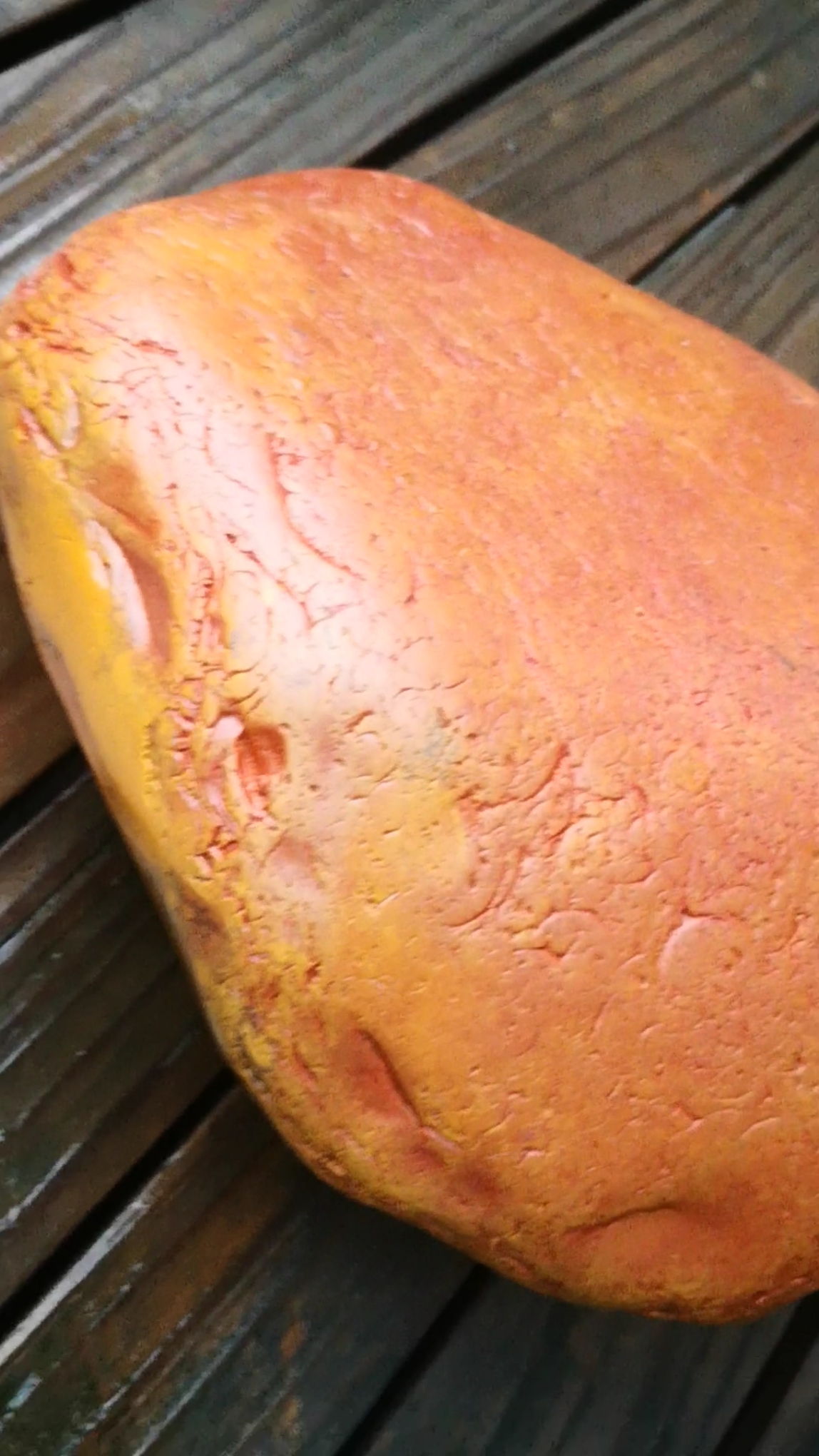 兰溪黄蜡石——碧玉红冻.(收藏级)