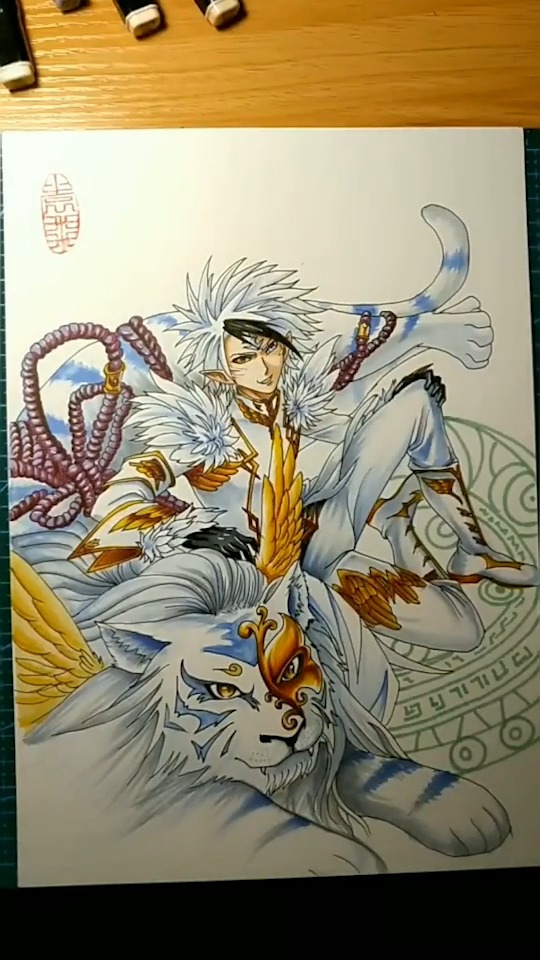 《斗罗大陆》,史莱克七怪戴沐白绘画-度小视