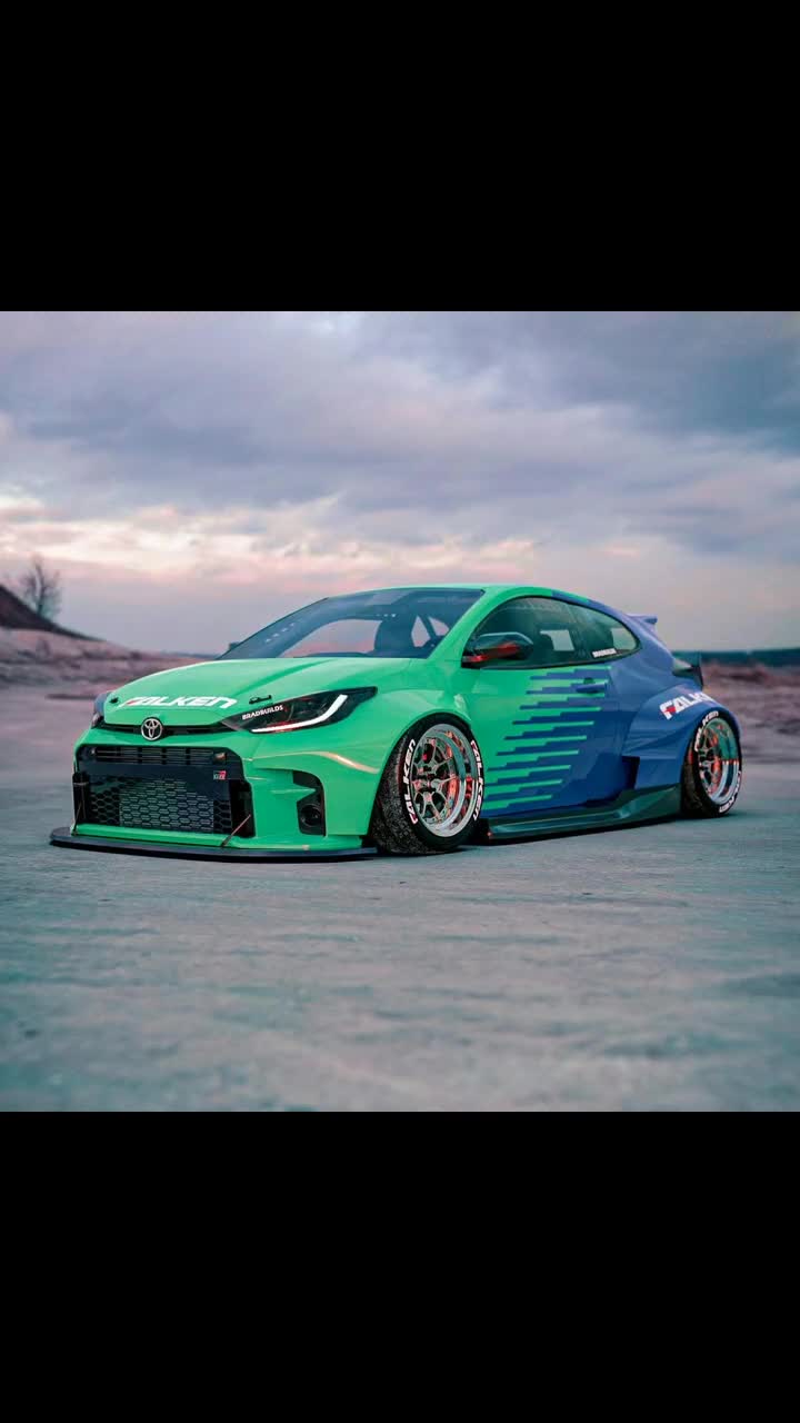 我要上热门#丰田gr雅力士雅力士gr宽体加低趴效果图溜溜哥推荐#全民