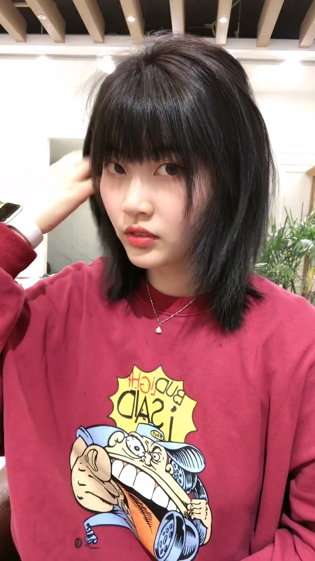 小姐姐#社会姐变身乖乖女