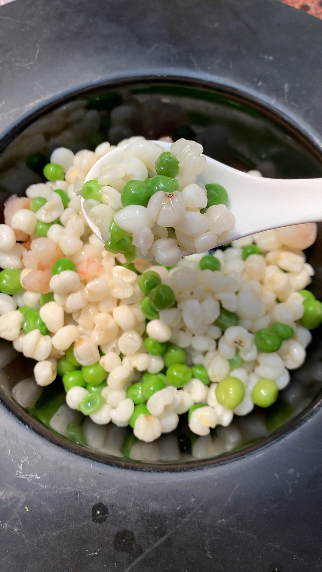 好物推荐#薏米虾仁,特别清火-度小视