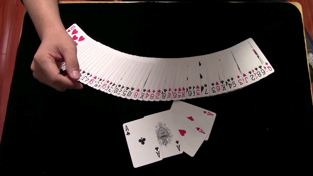 实用的还原手法扑克牌技手法揭秘