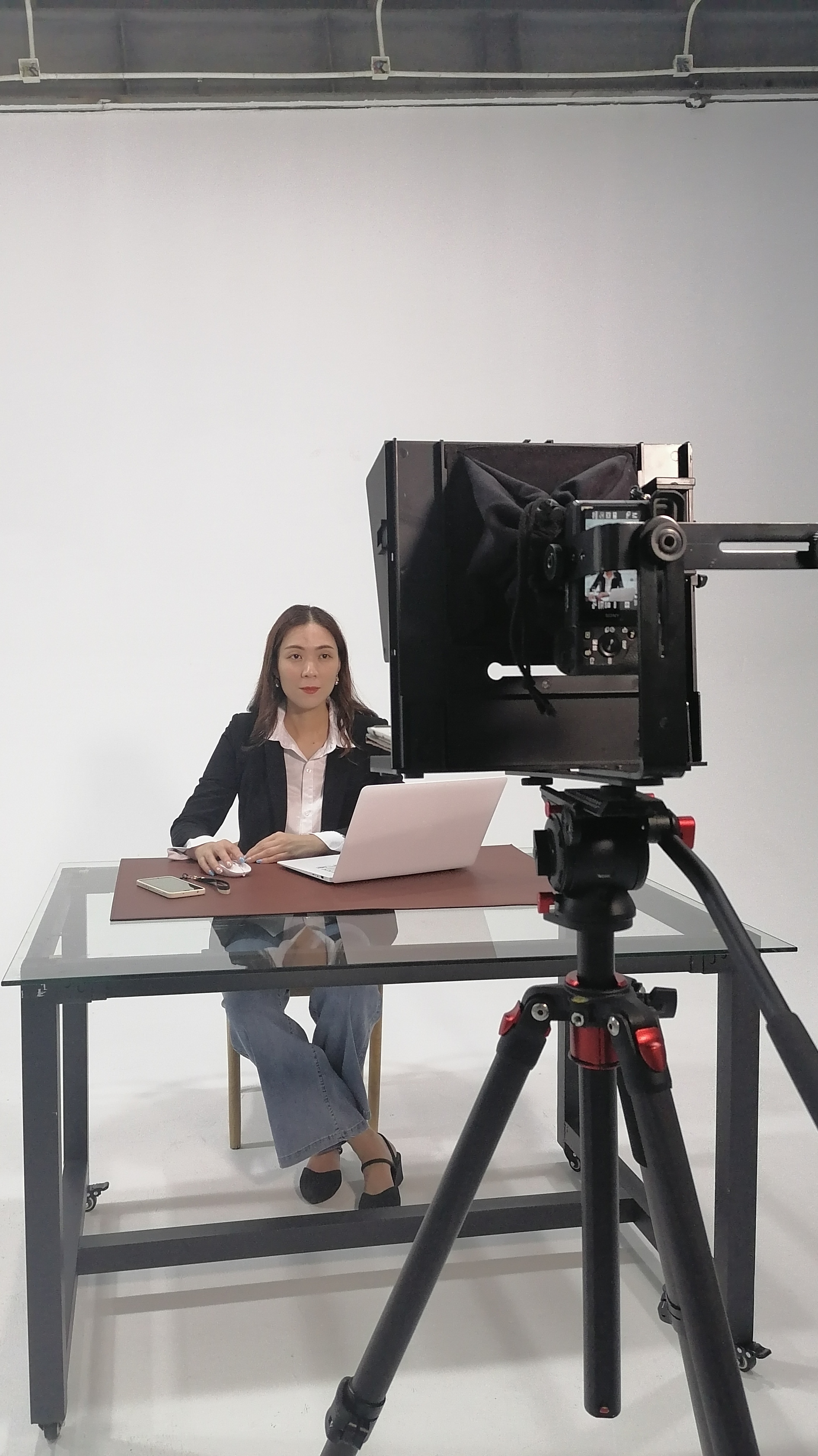 上海九亭拍摄影棚景影视觉,网课拍摄录制现场花絮.