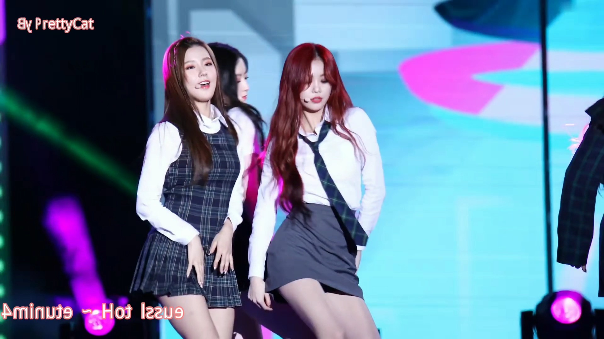 美女性感热舞#女团4minute -《hot issue》舞台&现场版音乐mv