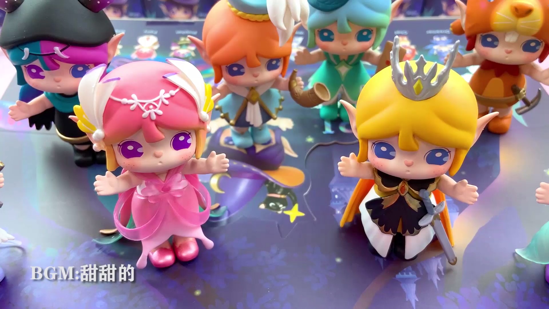 盲盒#708元12盒若来苏蕊盲盒,每个都少女心爆棚,没拆到隐藏款也超爱