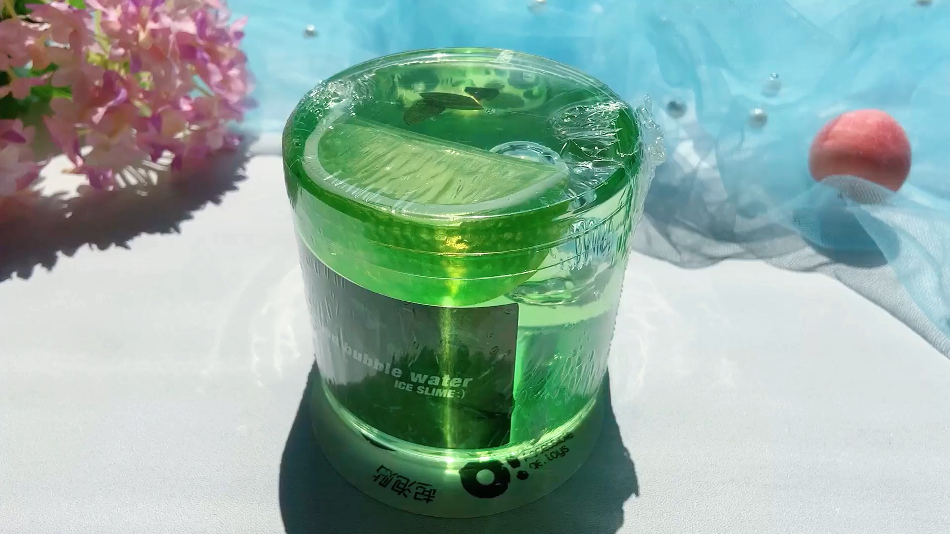 轻知计划#冰琪无硼砂卡曼气泡水,轻松拉布盖泡泡,卷花捏炸太过瘾了.