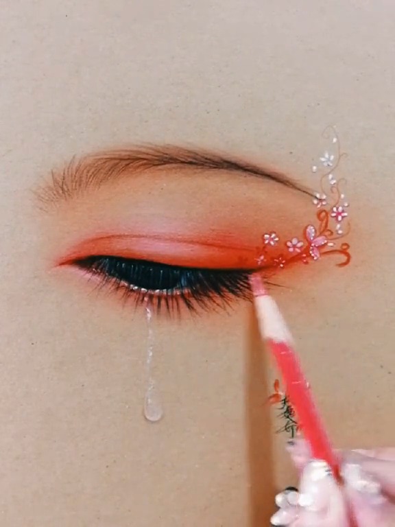 画画原来如此简单教你画古风画中的眼睛你愿意学吗