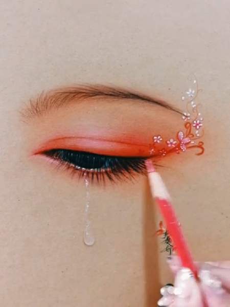 画画原来如此简单教你画古风画中的眼睛你愿意学吗