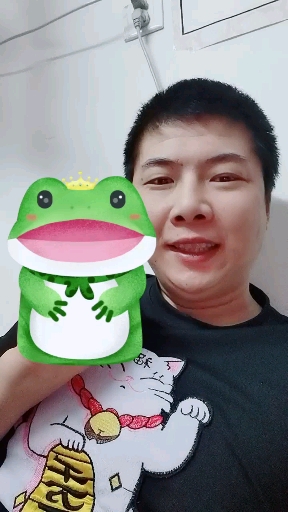 手势舞大比拼#手掌中的宝贝青蛙