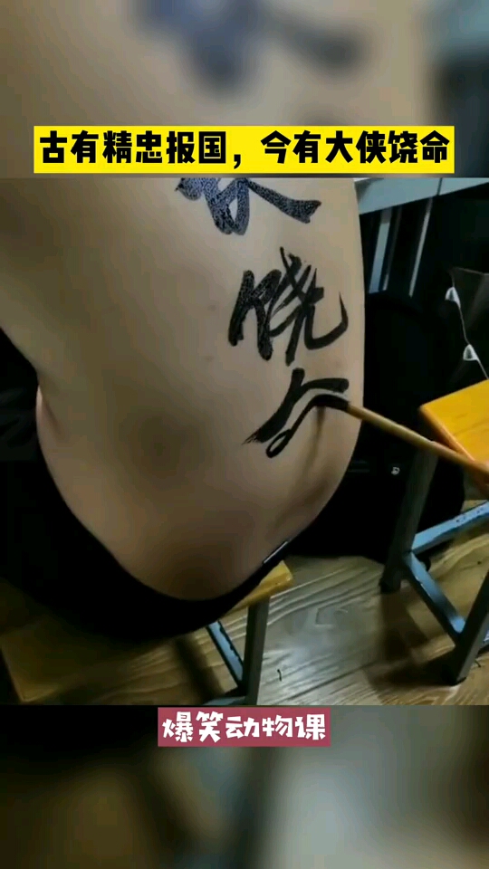 古有精忠报国,今有大侠饶命