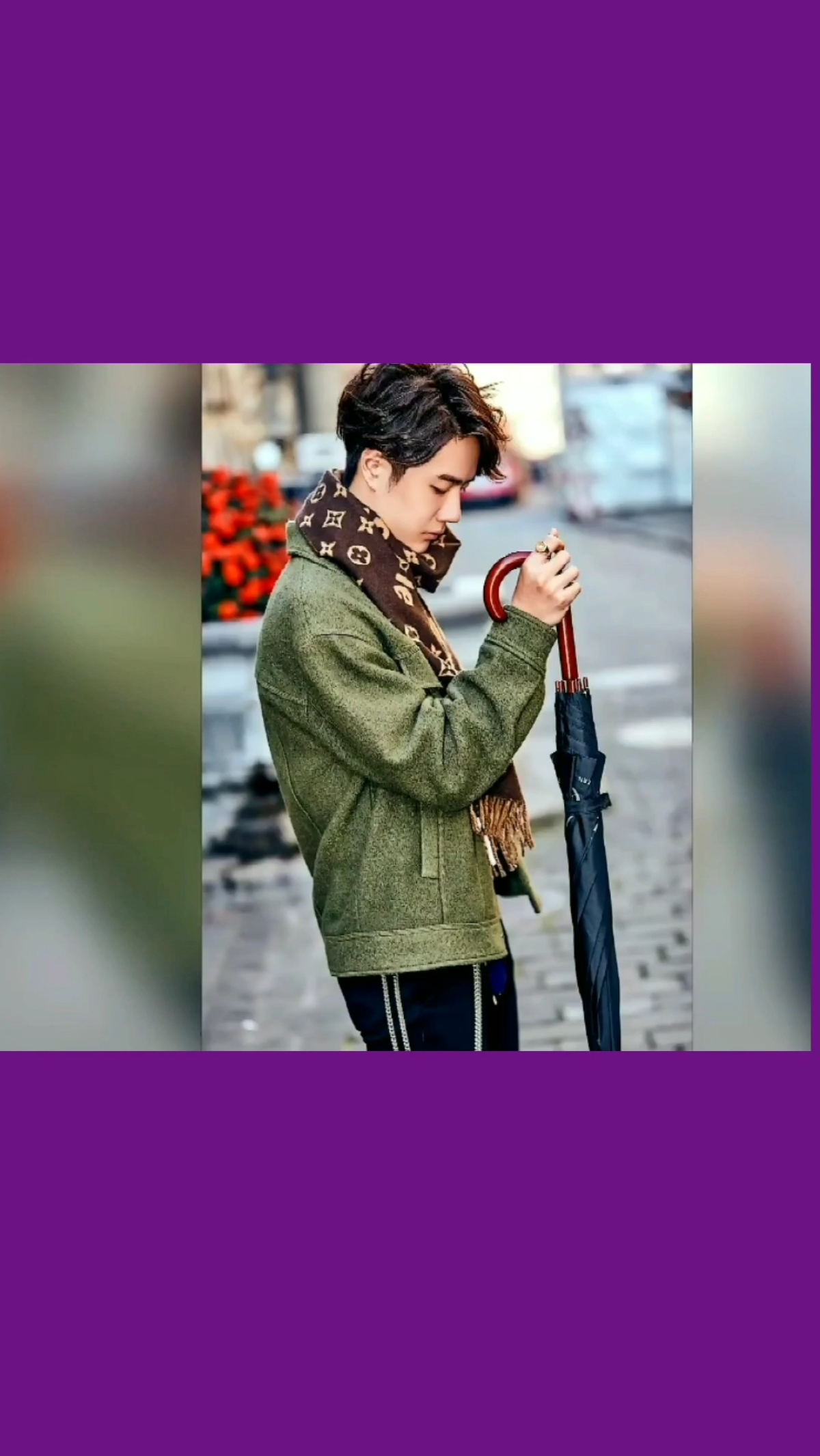 王一博:#行走的时尚大片,王义博拍王一博,帅爆了!