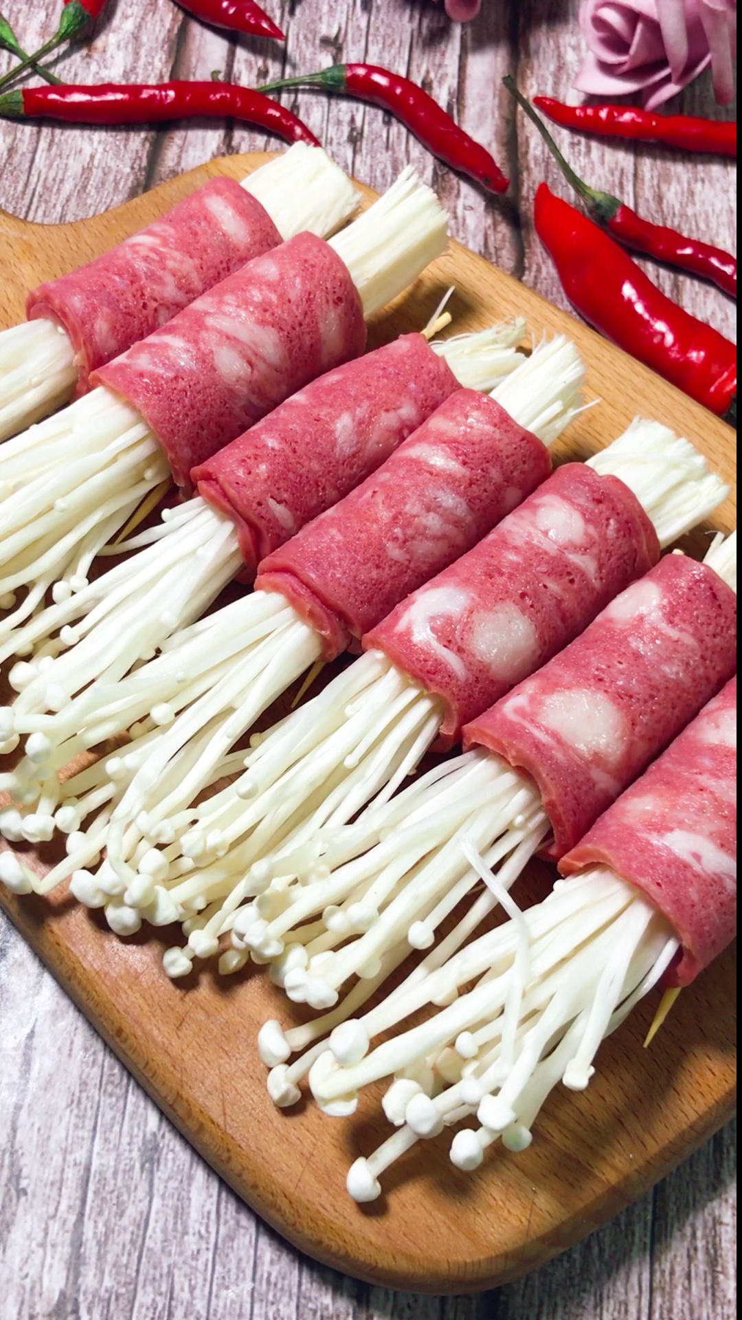 烧烤店的培根金针菇,教你怎么做.