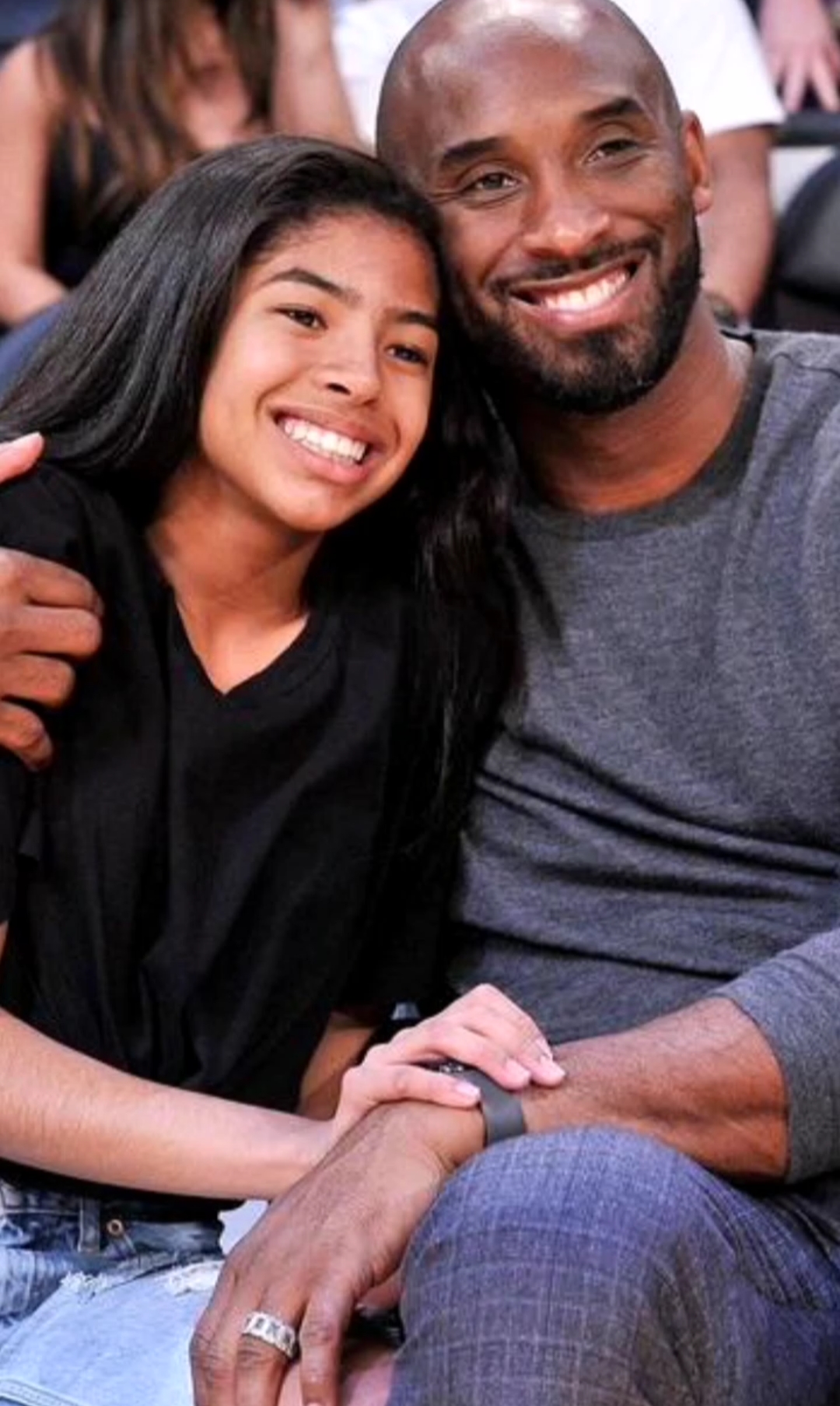 科比#科比和gigi不曾离去,酷爱篮球的你们只是换个地方打球