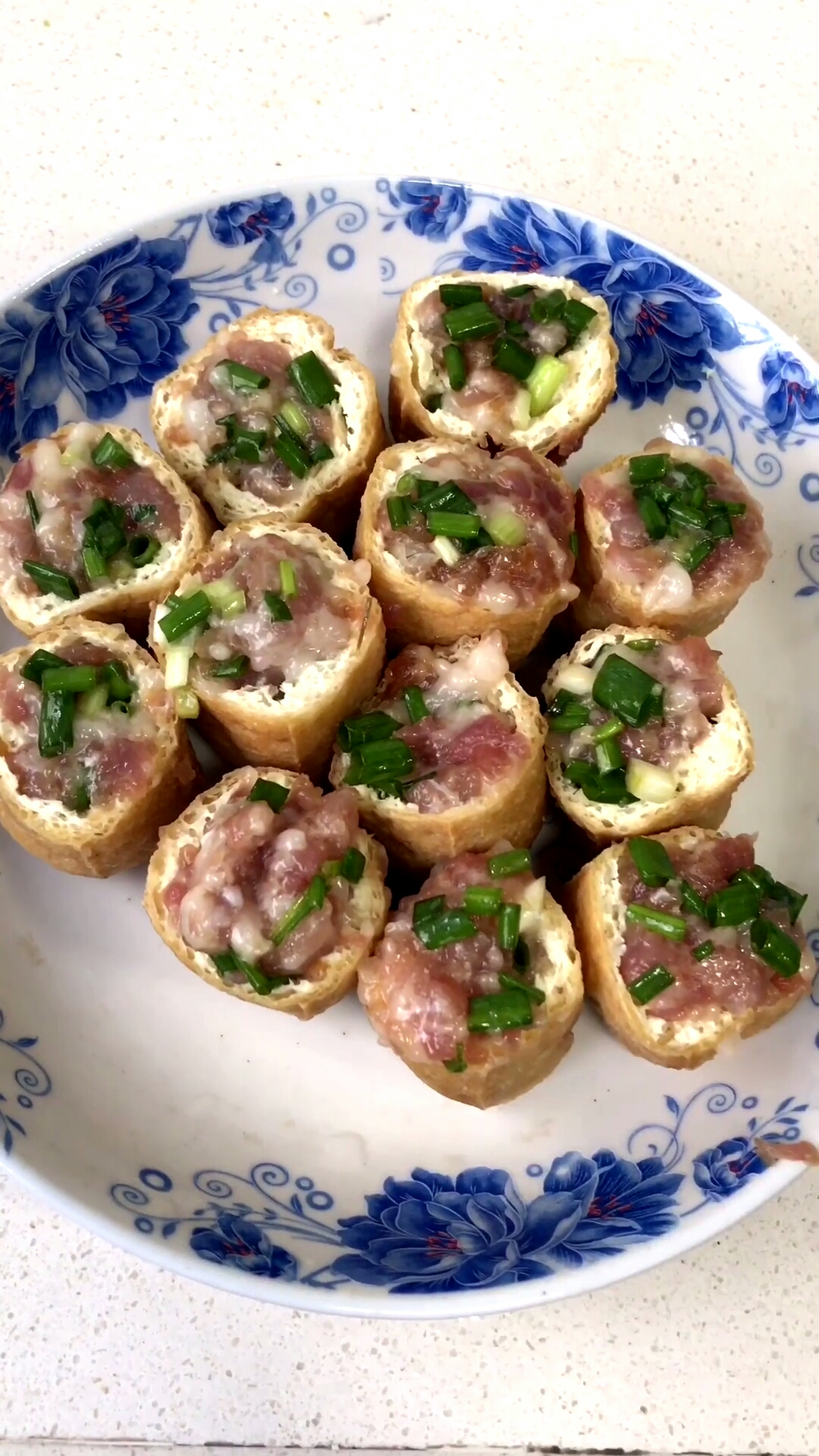 广西美食,酿油豆腐