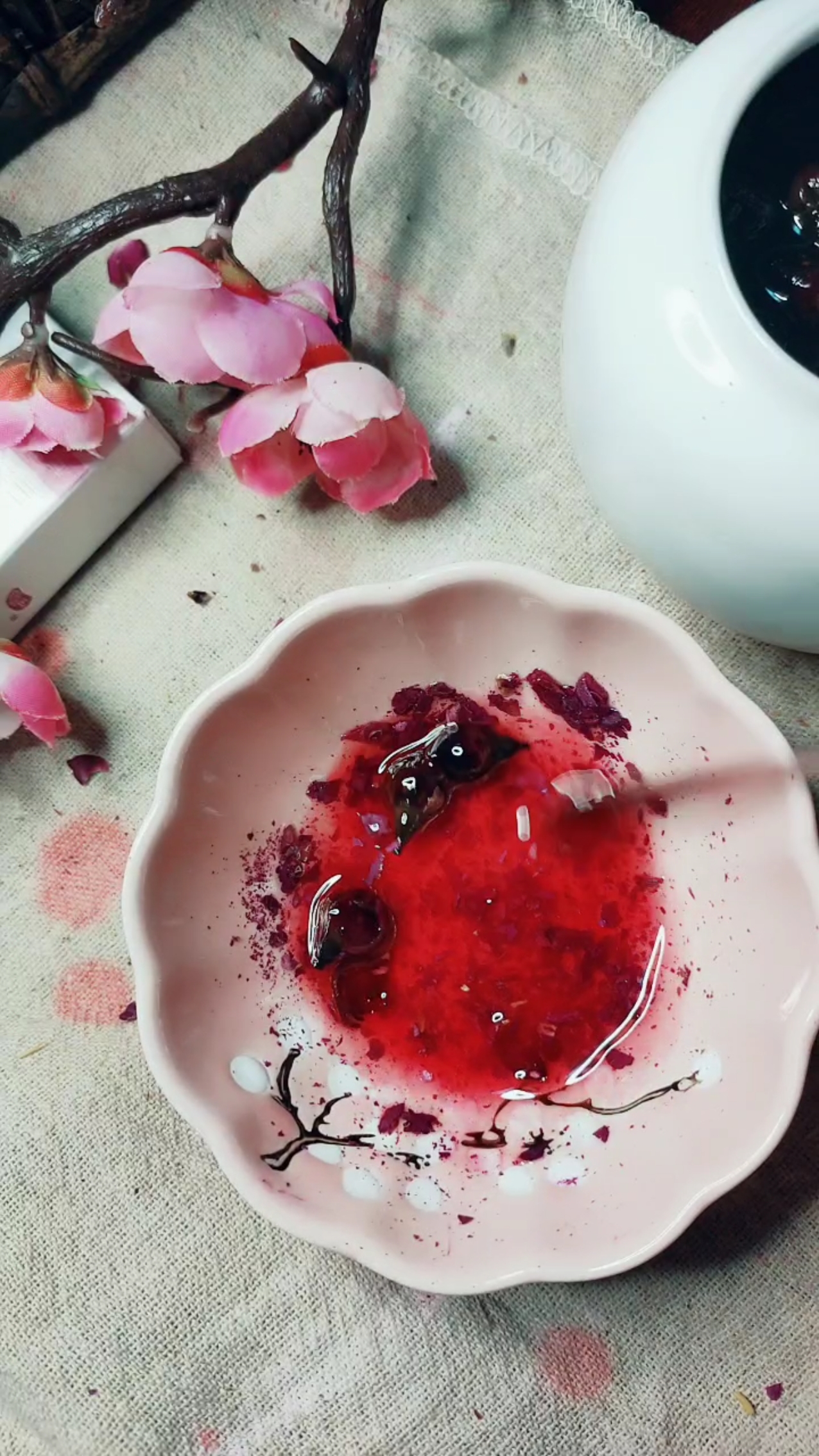 古风#胭脂  口脂