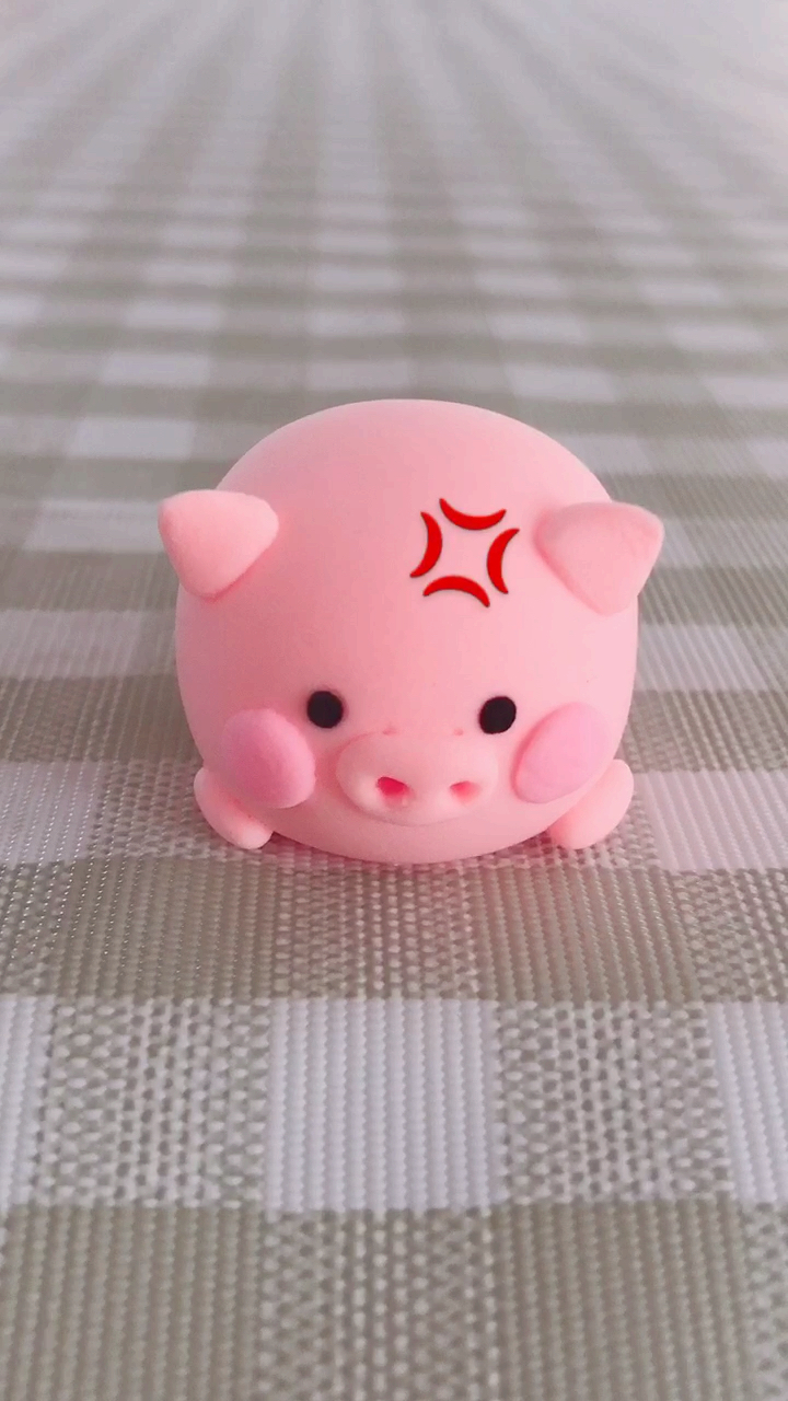 全民十一热门手工#粘土diy小猪猪