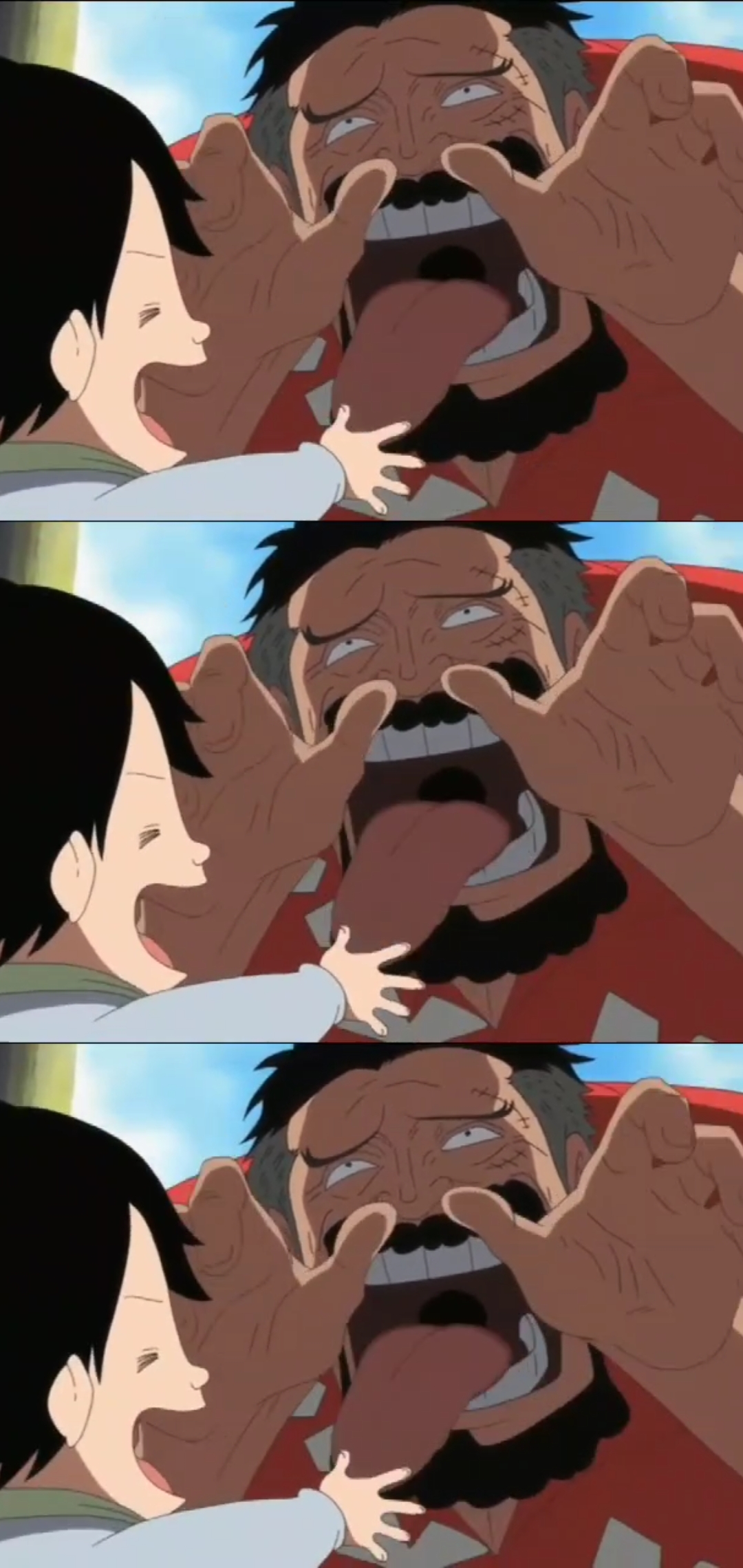 动漫#小艾斯,卡普爷爷来了