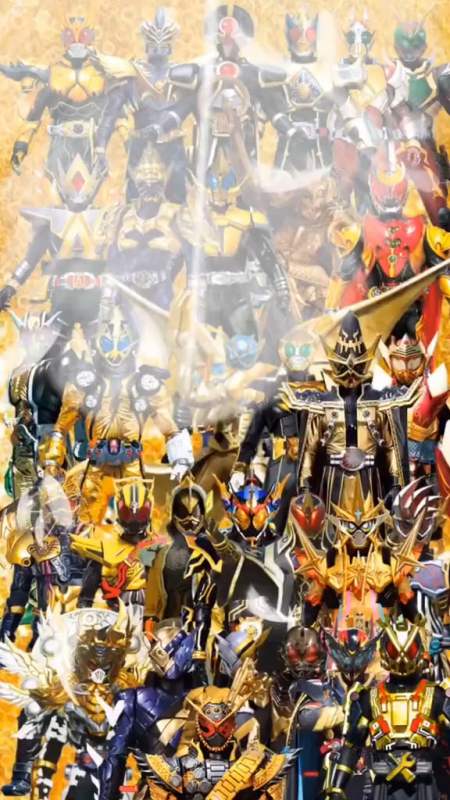假面骑士动态壁纸假面骑士周末好先给大家来个大场面全员氪金